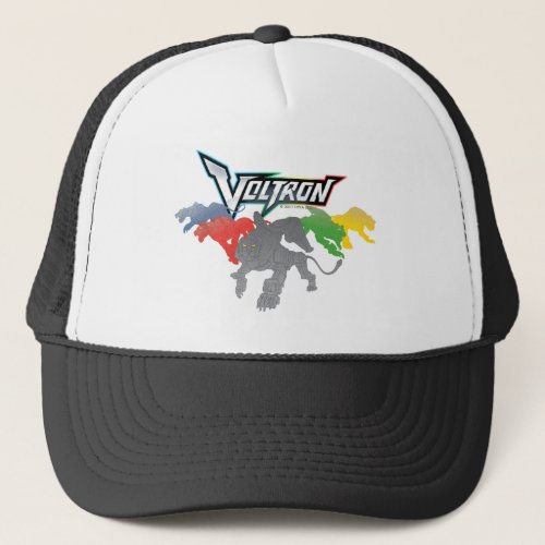 Voltron  Lions Charging Trucker Hat