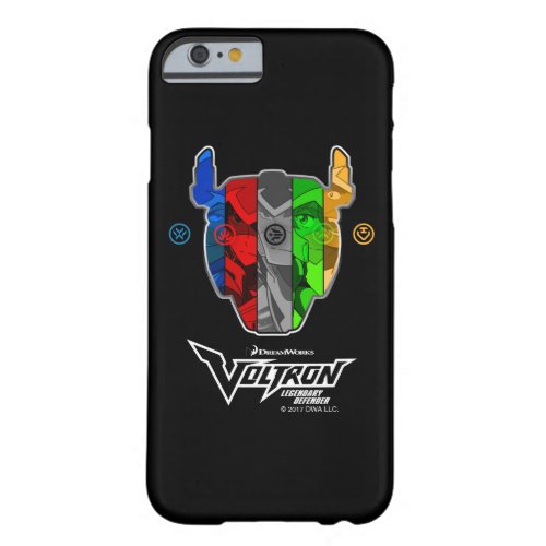 Voltron  Pilots In Voltron Head Barely There iPhone 6 Case