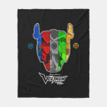 Voltron | Pilots In Voltron Head Fleece Blanket at Zazzle