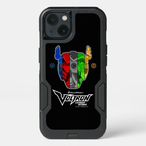 Voltron  Pilots In Voltron Head iPhone 13 Case