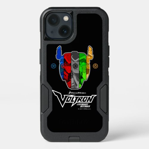 Voltron  Pilots In Voltron Head iPhone 13 Case