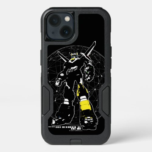 Voltron  Silhouette Over Map iPhone 13 Case