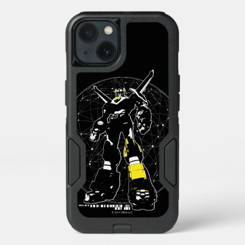 Voltron  Silhouette Over Map iPhone 13 Case
