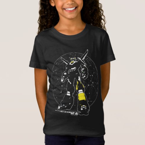 Voltron  Silhouette Over Map T_Shirt
