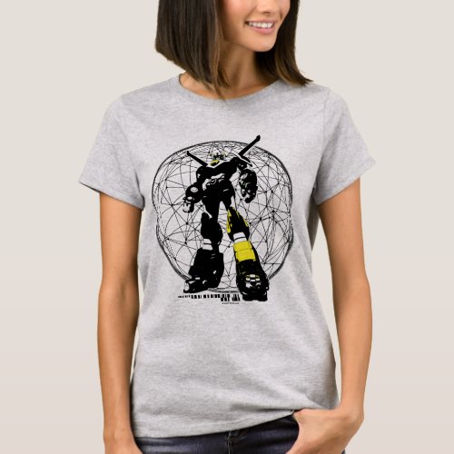 Voltron  Silhouette Over Map T_Shirt