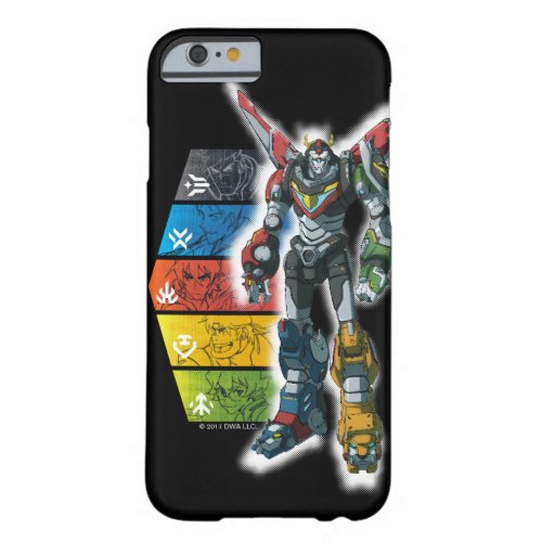 Voltron  Voltron And Pilots Graphic Barely There iPhone 6 Case