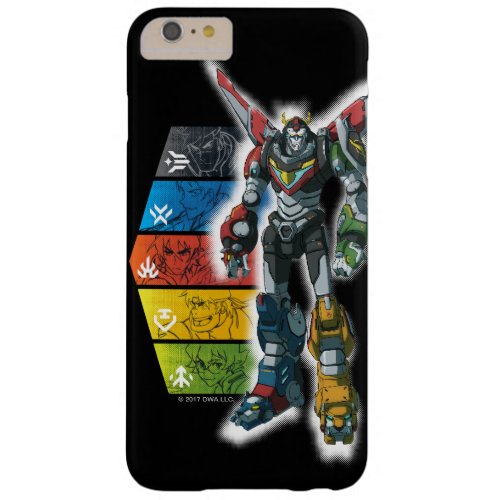 Voltron  Voltron And Pilots Graphic Barely There iPhone 6 Plus Case