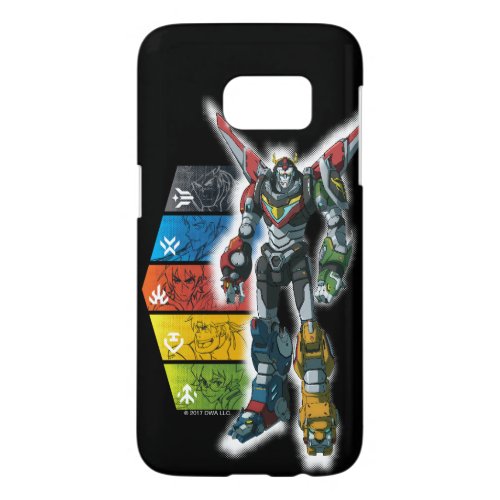Voltron  Voltron And Pilots Graphic Samsung Galaxy S7 Case