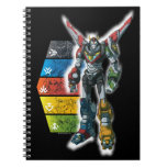 Voltron | Voltron And Pilots Graphic Notebook at Zazzle