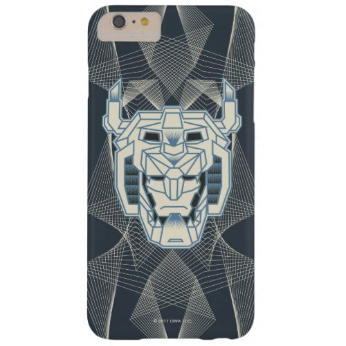 Voltron  Voltron Head Blue and White Outline Barely There iPhone 6 Plus Case