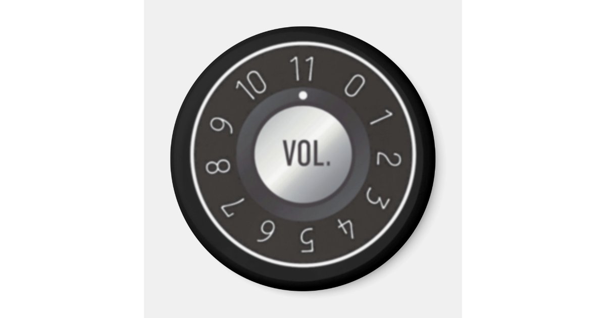 Volume Control Magnet Volume Control Knob Magnet | Zazzle