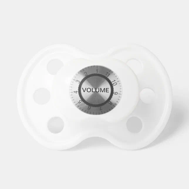 Volume Control pacifier | Zazzle