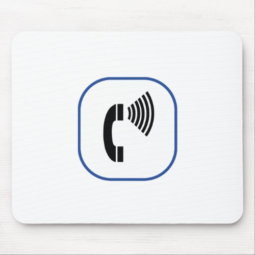 Volume Control Telephone Mouse Pad