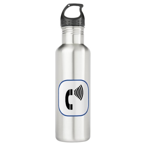 Volume Control Telephone Stainless Steel Water Bottle
