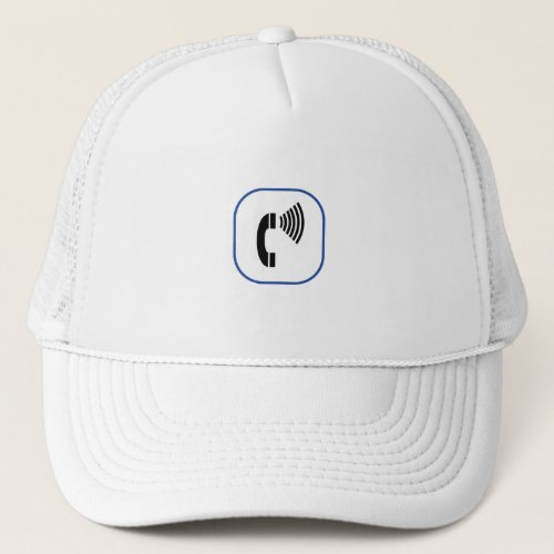 Volume Control Telephone Trucker Hat