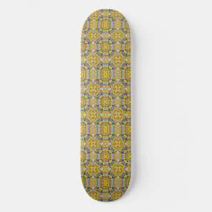 Volume eleven's kaleidoscope art six skateboard