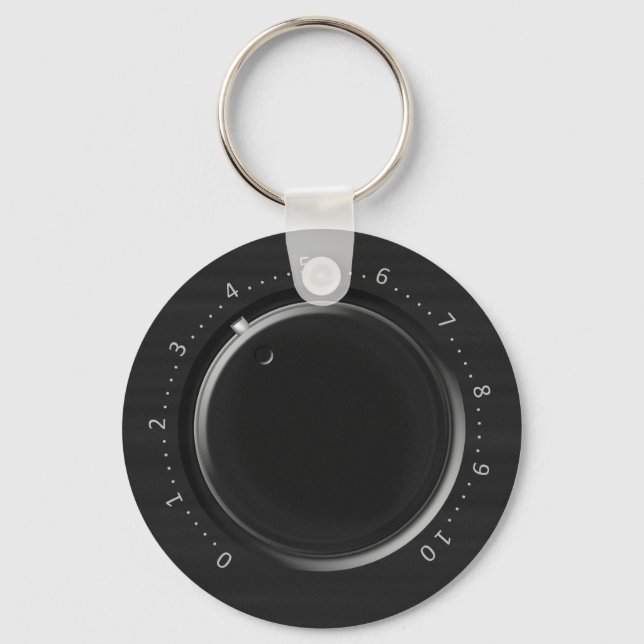 Volume Knob Keychain (Front)