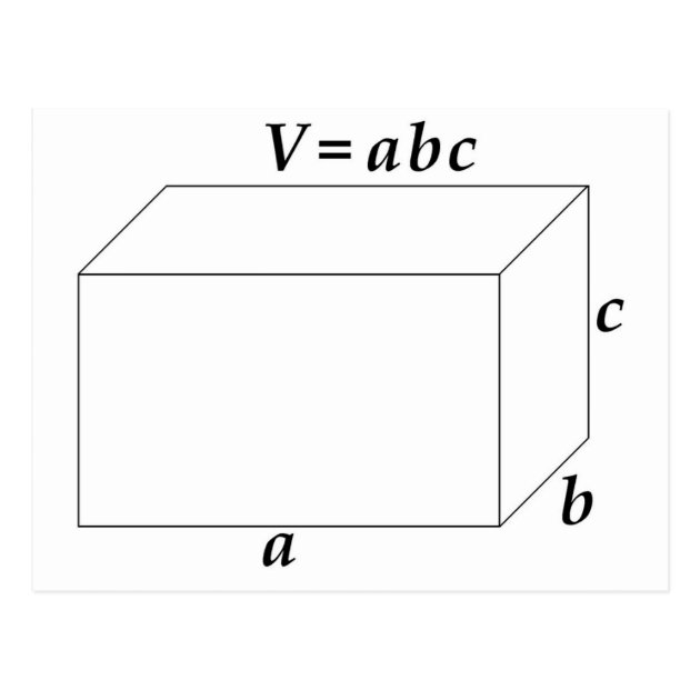 volume of rectangle