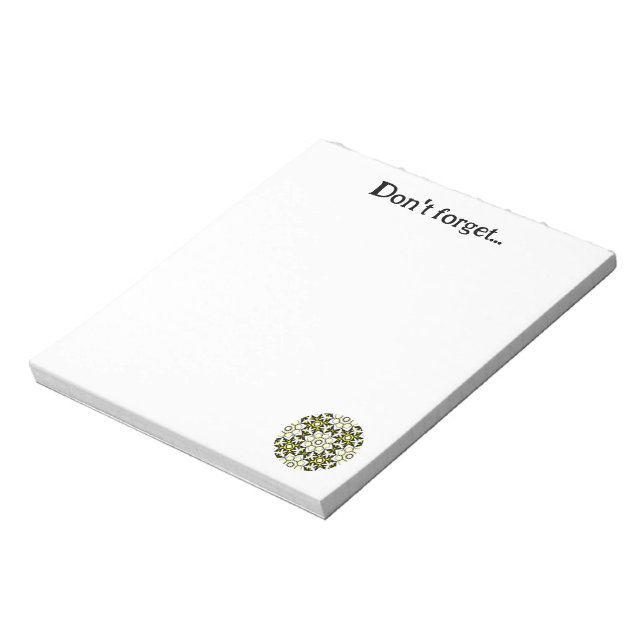 Volume one's kaleidoscope art five notepad (Rotated)