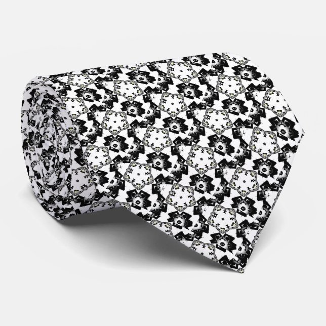 Volume one's kaleidoscope art twenty-three neck tie (Rolled)