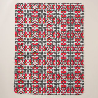 Volume sixteen's kaleidoscope art fifteen L Sherpa Blanket