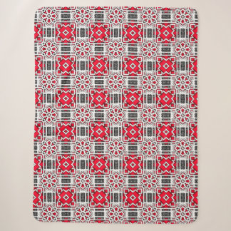 Volume sixteen's kaleidoscope art fourteen L Sherpa Blanket