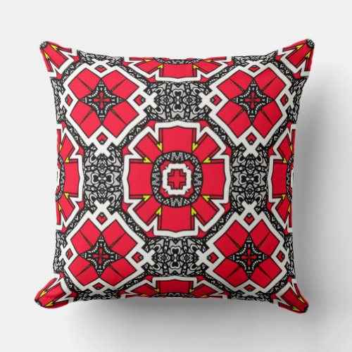 Volume sixteen's kaleidoscope art fourteen throw pillow