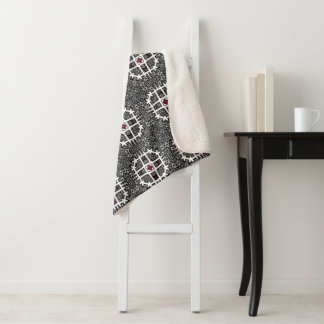 Volume sixteen's kaleidoscope art nineteen M Sherpa Blanket