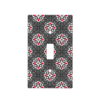 Volume sixteen's kaleidoscope art one light switch cover