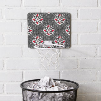 Volume sixteen's kaleidoscope art one mini basketball hoop