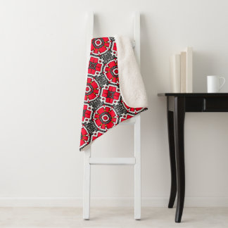 Volume sixteen's kaleidoscope art seven M Sherpa Blanket