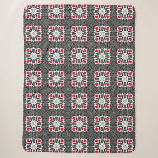 Volume sixteen's kaleidoscope art seventeen L Sherpa Blanket