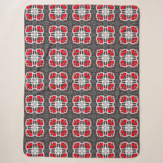 Volume sixteen's kaleidoscope art sixteen L Sherpa Blanket