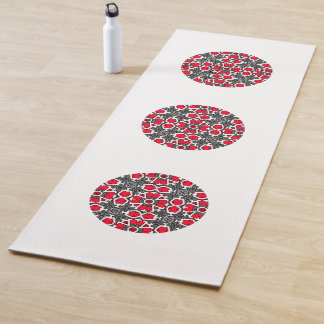 Volume sixteen's kaleidoscope art sixteen yoga mat