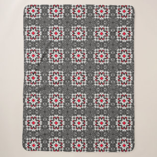 Volume sixteen's kaleidoscope art ten L Sherpa Blanket