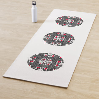 Volume sixteen's kaleidoscope art thirty-four yoga mat