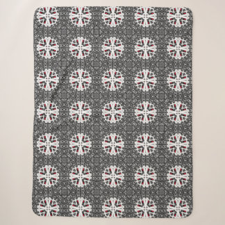 Volume sixteen's kaleidoscope art twenty L Sherpa Blanket