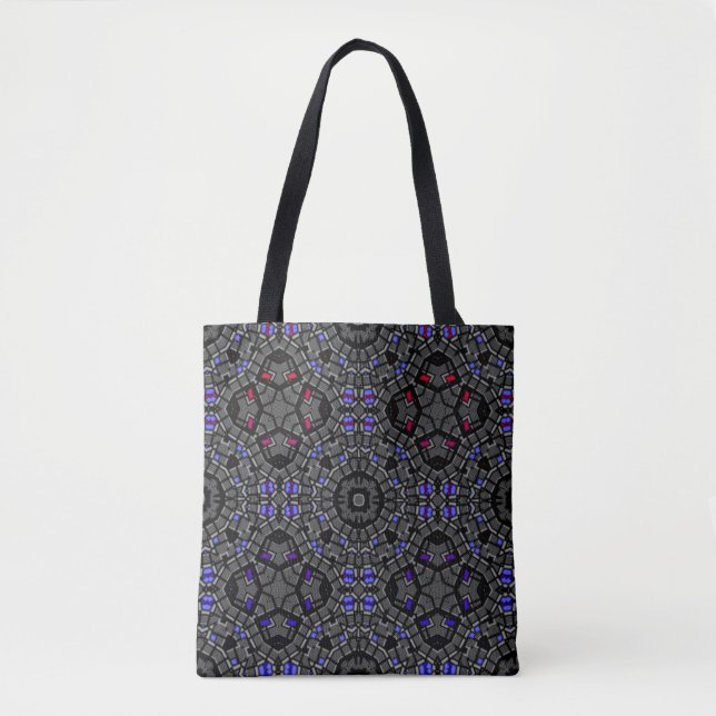 Volume thirteen's kaleidoscope art sixteen tote bag (Front)