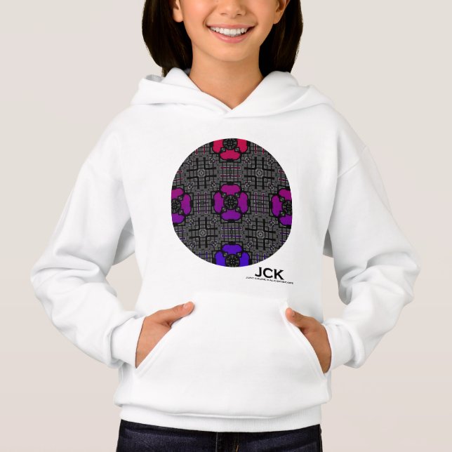 Volume thirteen's kaleidoscope art three hoodie (Front)