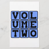 Volume Two, Second Volume (Front)