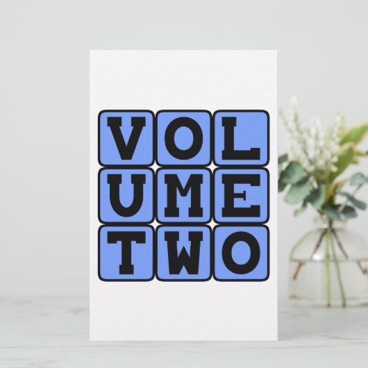 Volume Two, Second Volume (Standing Front)