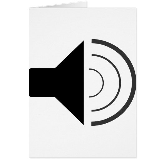 Volume up Speaker Cards (Front)