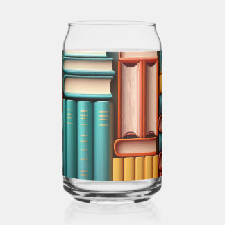 Volumes of Book Novels Can Glass