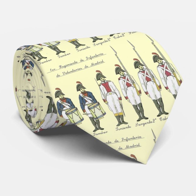 VOLUNTARIOS DE MADRID NECK TIE (Rolled)