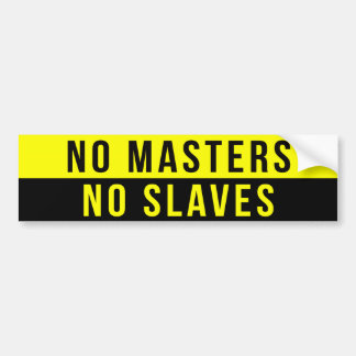 Voluntaryism Bumper Sticker