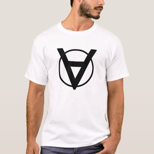 Voluntaryist Hero Shirt with Back Symbol