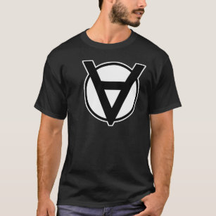 Voluntaryist Hero Symbol with White Border T-Shirt