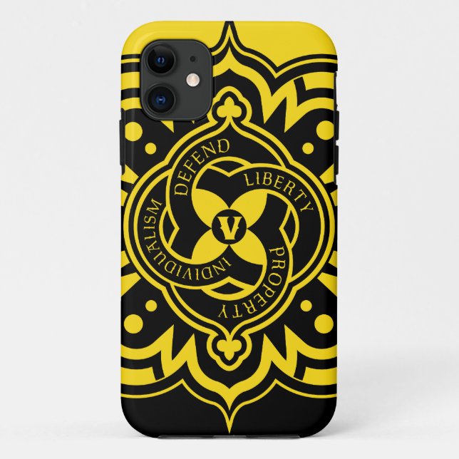 Voluntaryist iPhone Case (Back)