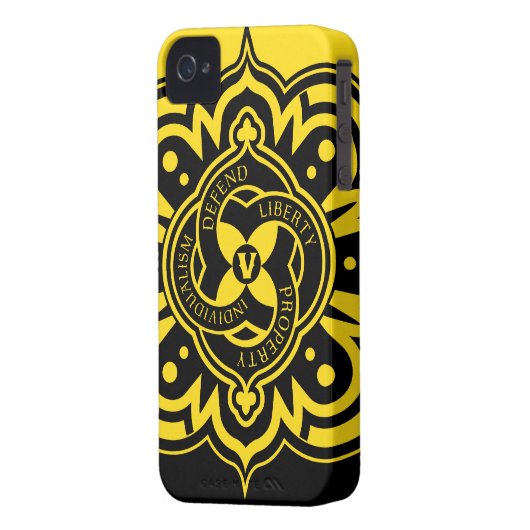 Voluntaryist iPhone Case (Back Left)