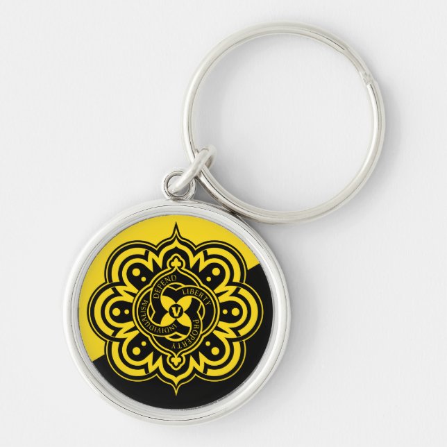 Voluntaryist Keychain (Front)